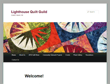 Tablet Screenshot of lighthousequilters.org